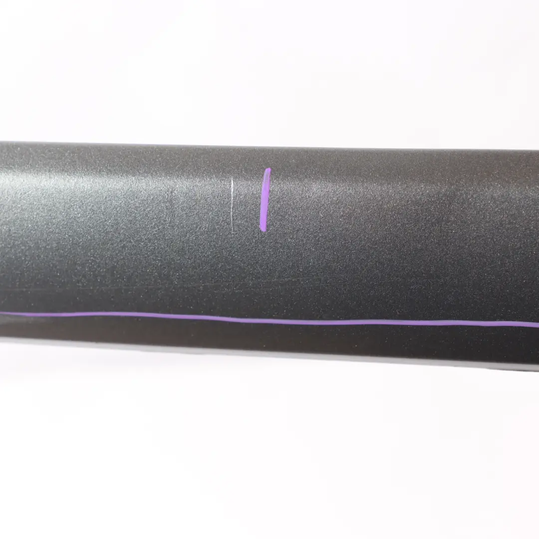 Rubbing Strip Rear Bumper Black Spacegrau Grey Metallic - A52 to BMW E81 E87 LCI with Part number 0035912 BMW E81 E87 LCI Rubbing Strip Rear Bumper Black Spacegrau Grey Metallic - A52 - SKU 0035912-SCG - Part number 0035912