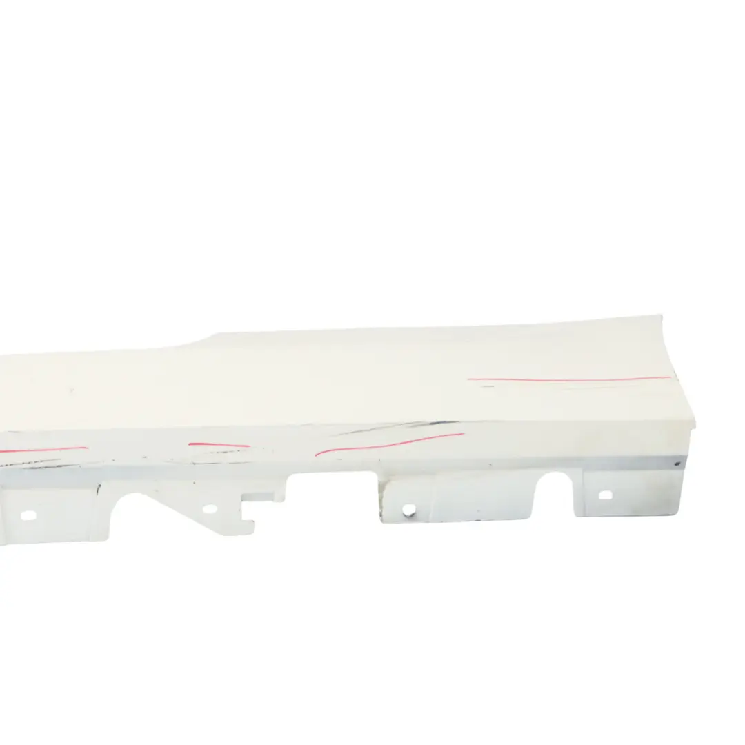 Side Skirt M Sport Sill Strip Cover Left N/S Alpinweiss 3 White 300 to BMW E92 E93 with Part number 0036123 BMW E92 E93 Side Skirt M Sport Sill Strip Cover Left N/S Alpinweiss 3 White 300 - SKU 0036123-AW1 - Part number 0036123
