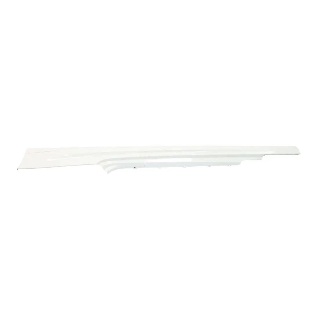 Side Skirt M Sport Sill Strip Cover Left N/S Alpinweiss 3 White 300 to BMW E92 E93 with Part number 0036123 BMW E92 E93 Side Skirt M Sport Sill Strip Cover Left N/S Alpinweiss 3 White 300 - SKU 0036123-AW1 - Part number 0036123