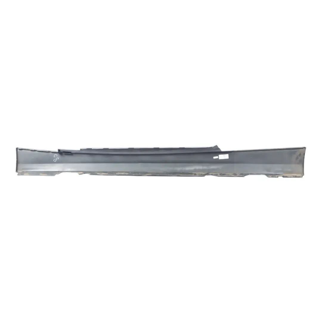 BMW E81 E82 E88 Sill Strip Side Skirt Right Monacoblau Blue - A35 - SKU 0036142-MB - Part number 51770036142