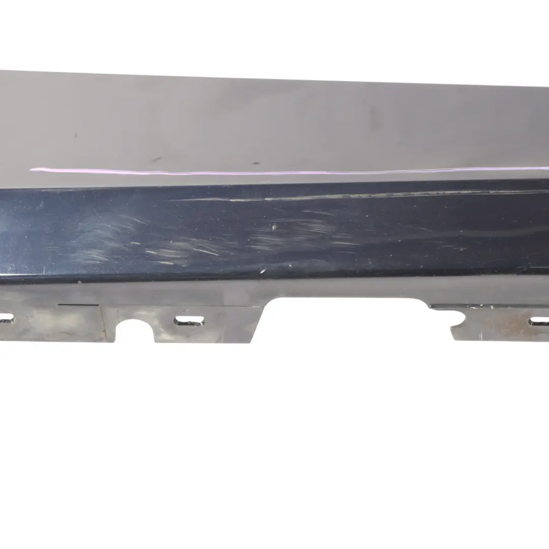 Sill Strip Side Skirt Right Monacoblau Blue - A35 to BMW E81 E82 E88 with Part number 51770036142 BMW E81 E82 E88 Sill Strip Side Skirt Right Monacoblau Blue - A35 - SKU 0036142-MB - Part number 51770036142