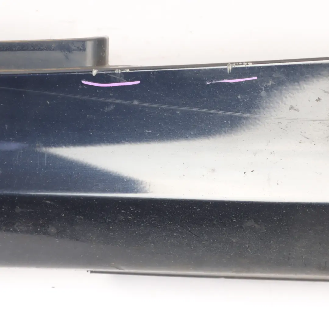 BMW E81 E82 E88 Sill Strip Side Skirt Right Monacoblau Blue - A35 - SKU 0036142-MB - Part number 51770036142