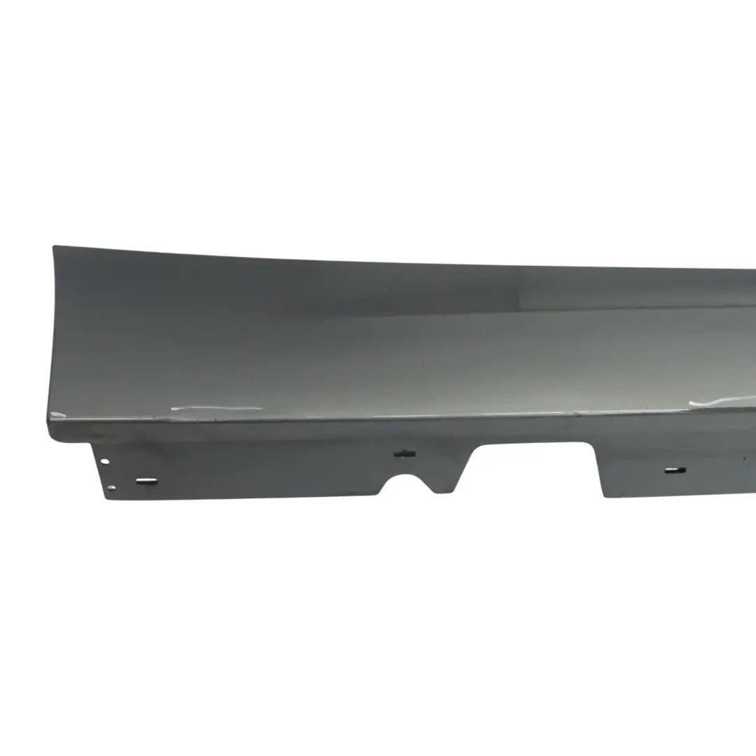 BMW E90 LCI Side Skirt Sill Strip Right O/S Spacegrau Grey Metallic - A52 - SKU 0037060-SCG1 - Part number 0037060
