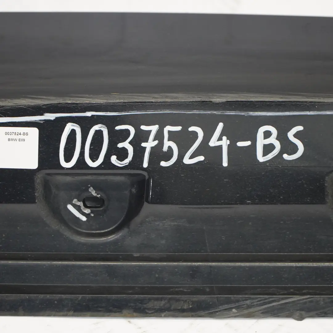 Seitenschweller vorne rechts Schwellerleiste Black Sapphire - 475 für BMW Z4 E89 mit Teilenummer 0037524 BMW Z4 E89 Seitenschweller vorne rechts Schwellerleiste Black Sapphire - 475 - SKU 0037524-BS - Teilenummer 0037524