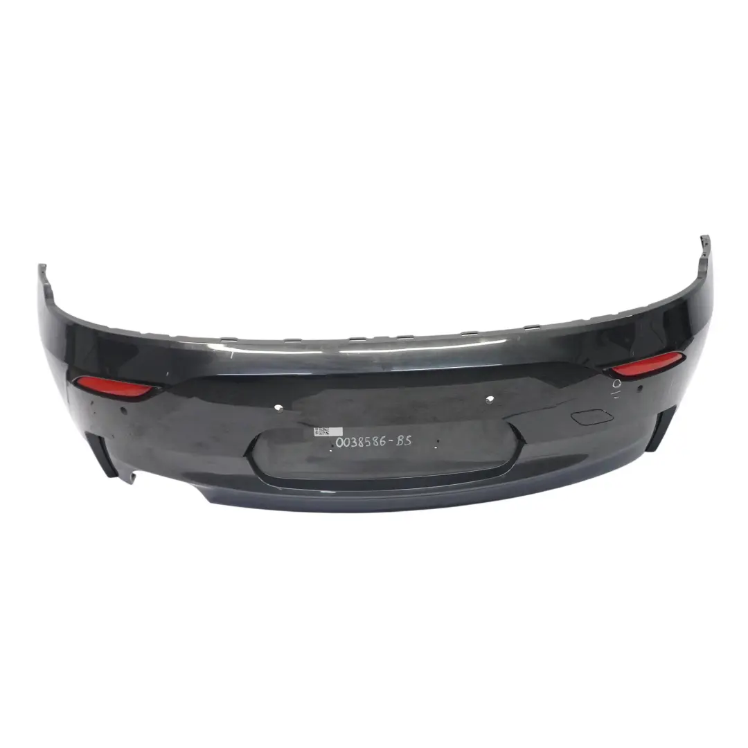 Bumper BMW Z4 E89 M Sport PDC Trim Panel Black Sapphire Metallic - 475 to Rear with Part number 0038586 Rear Bumper BMW Z4 E89 M Sport PDC Trim Panel Black Sapphire Metallic - 475 - SKU 0038586-BS - Part number 0038586