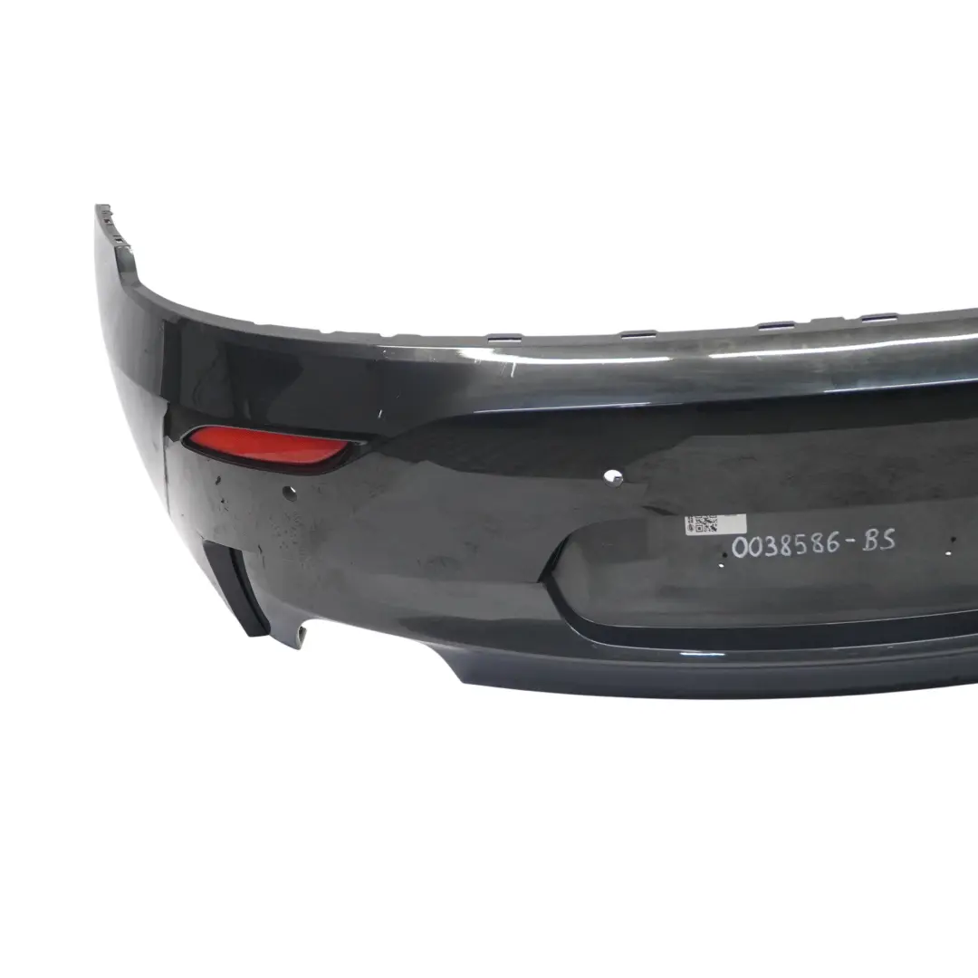 Bumper BMW Z4 E89 M Sport PDC Trim Panel Black Sapphire Metallic - 475 to Rear with Part number 0038586 Rear Bumper BMW Z4 E89 M Sport PDC Trim Panel Black Sapphire Metallic - 475 - SKU 0038586-BS - Part number 0038586