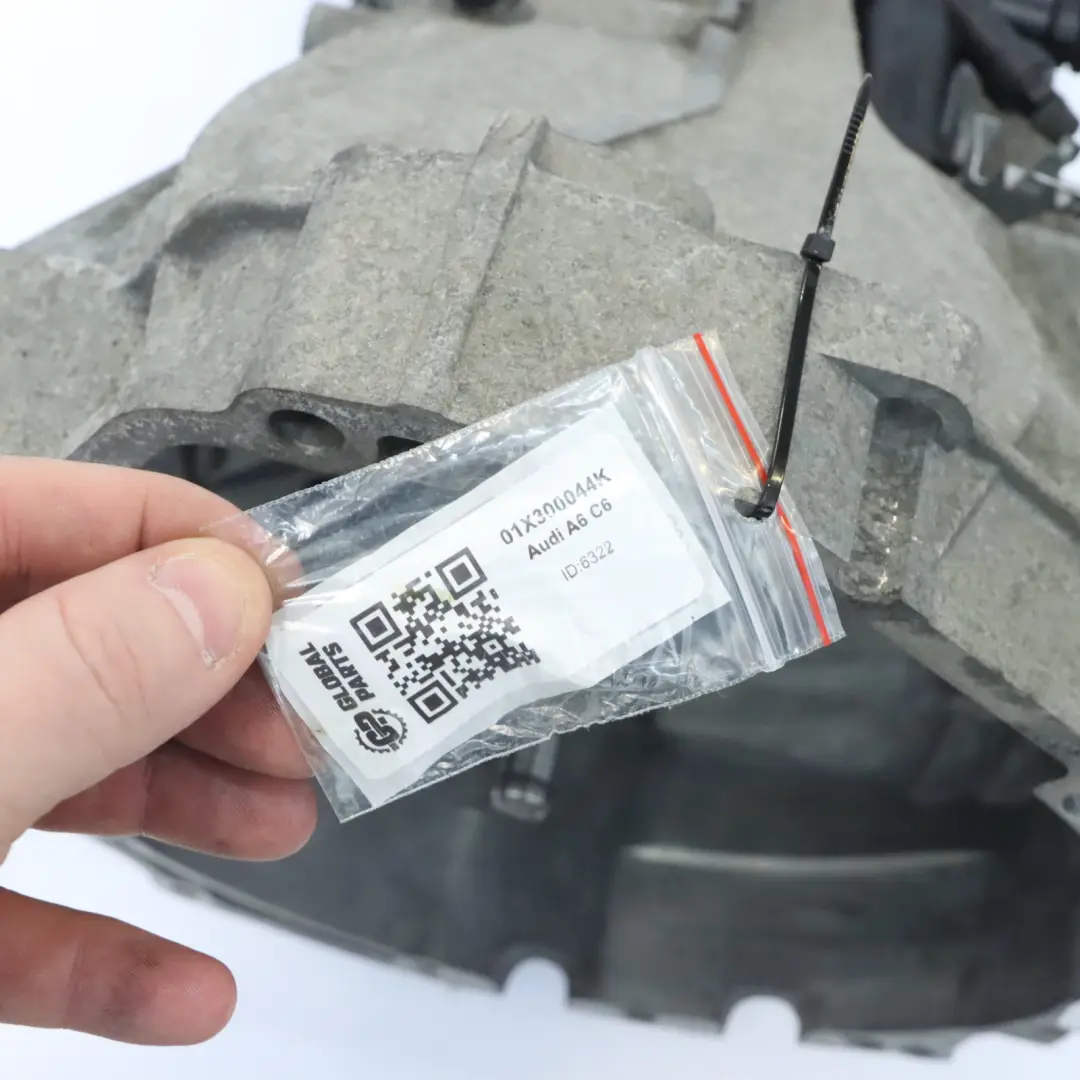 Gearbox Transmission Code HCK WARRANTY to Audi A6 C6 2.0 TDI Manual with Part number 01X300044K Audi A6 C6 2.0 TDI Manual Gearbox Transmission Code HCK WARRANTY - SKU 01X300044K - Part number 01X300044K