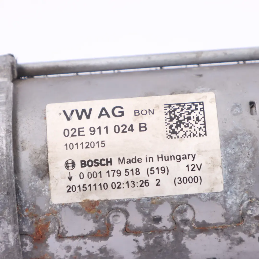 Motor de arranque VW Golf GTI Audi Seat Skoda Gasolina CJX CHHA - SKU 02E911024B - Número de pieza 02E911024B