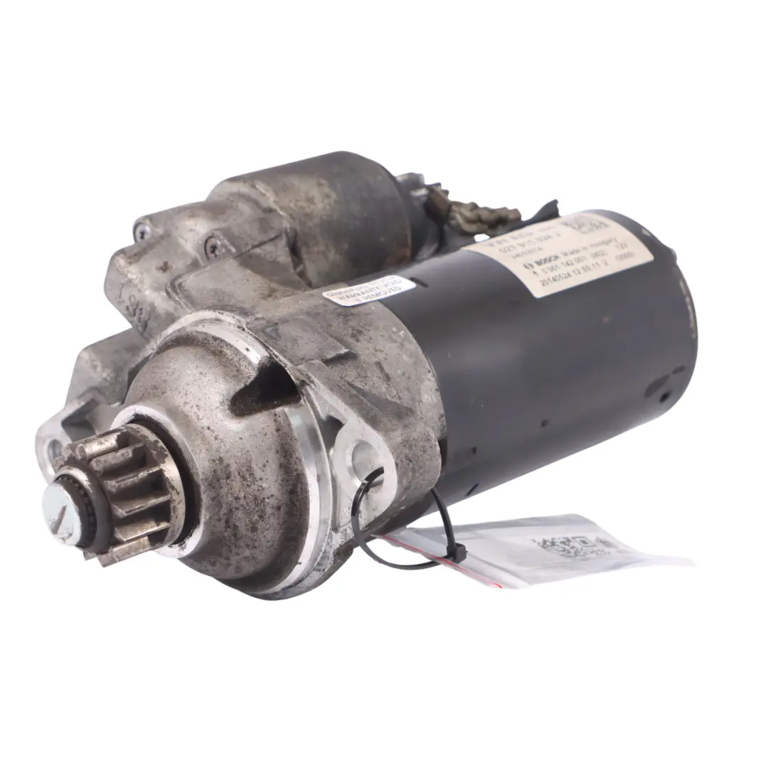 Audi A1 8X 1.2 TFSI CBZA Petrol Engine Starter Motor - SKU 02T911024JX - Part number 02T911024JX