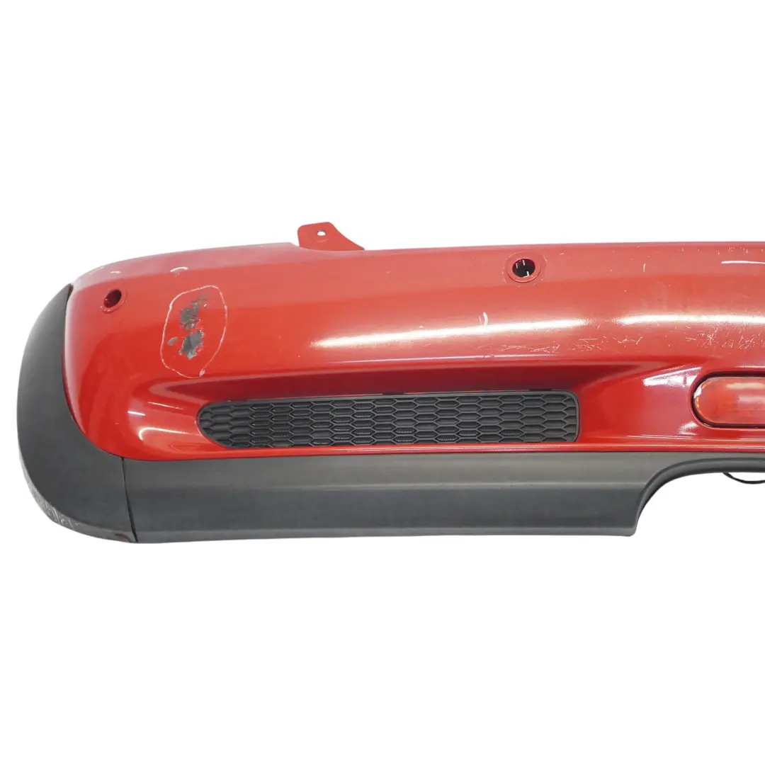 Mini R52 Cabrio Cooper S Complete Rear Bumper PDC Panel Chili Red - 851 - SKU 0309220-CHRED - Part number 0309220
