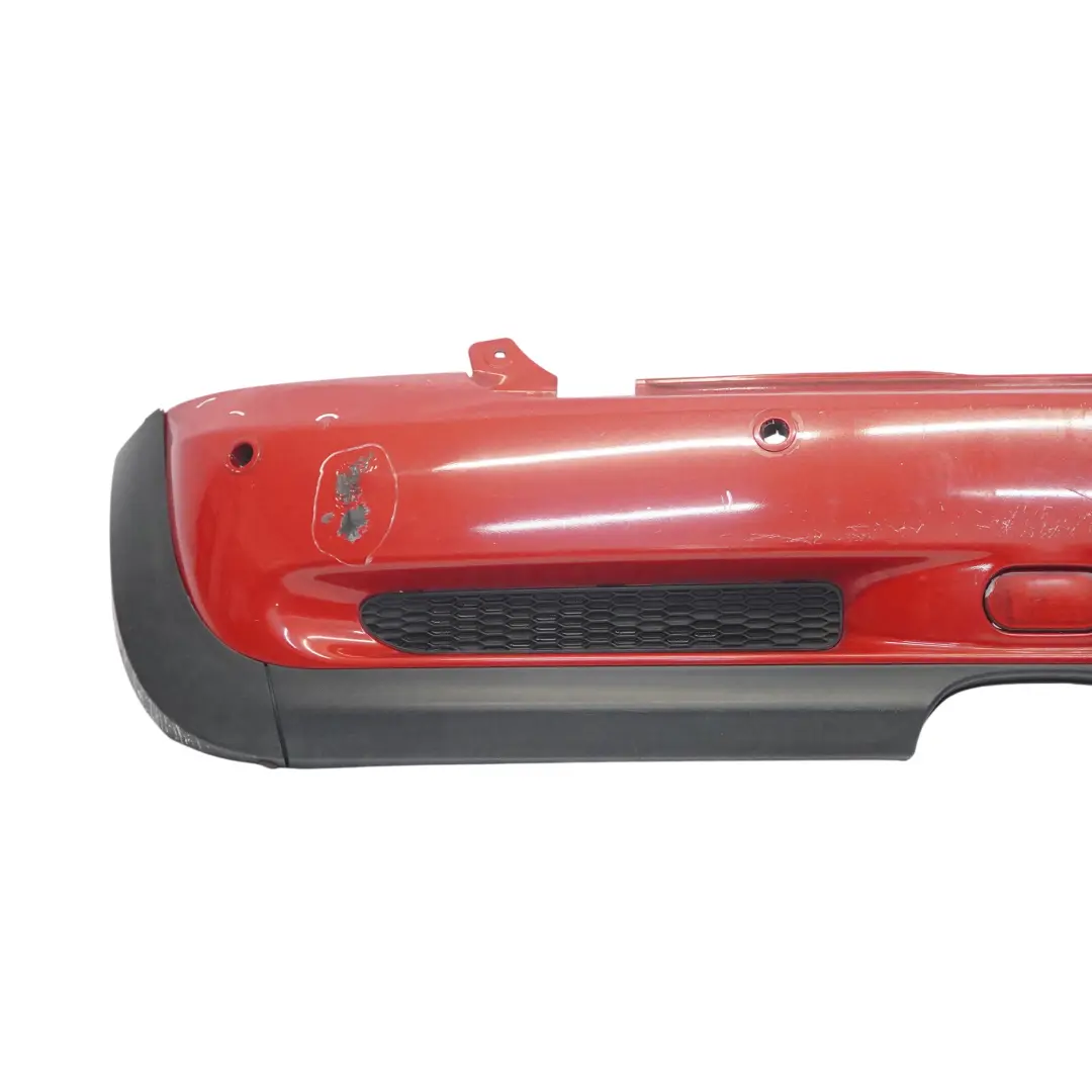 Mini R52 Cabrio Cooper S Complete Rear Bumper PDC Panel Chili Red - 851 - SKU 0309220-CHRED - Part number 0309220