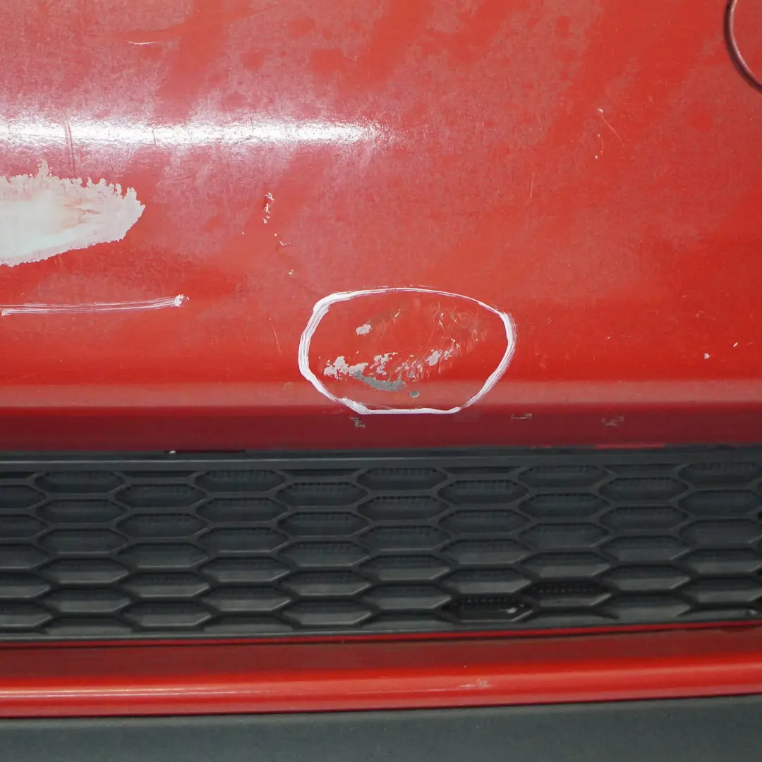 Mini R52 Cabrio Cooper S Complete Rear Bumper PDC Panel Chili Red - 851 - SKU 0309220-CHRED - Part number 0309220