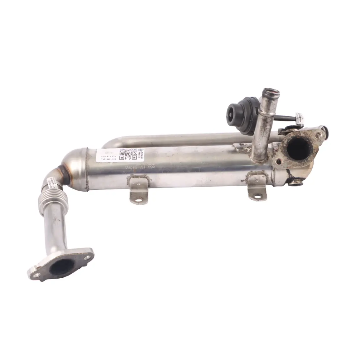 Audi A3 8P 1.9 TDI Diesel Ricircolo dei gas del raffreddatore EGR - SKU 03G131512AD - Numero di parte 03G131512AD