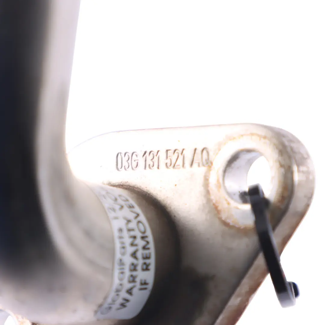 Tubo di raffreddamento gas di scarico EGR per Audi A3 8P 2.0 TDI con numero di parte 03G131521AQ Audi A3 8P 2.0 TDI Tubo di raffreddamento gas di scarico EGR - SKU 03G131521AQ - Numero di parte 03G131521AQ
