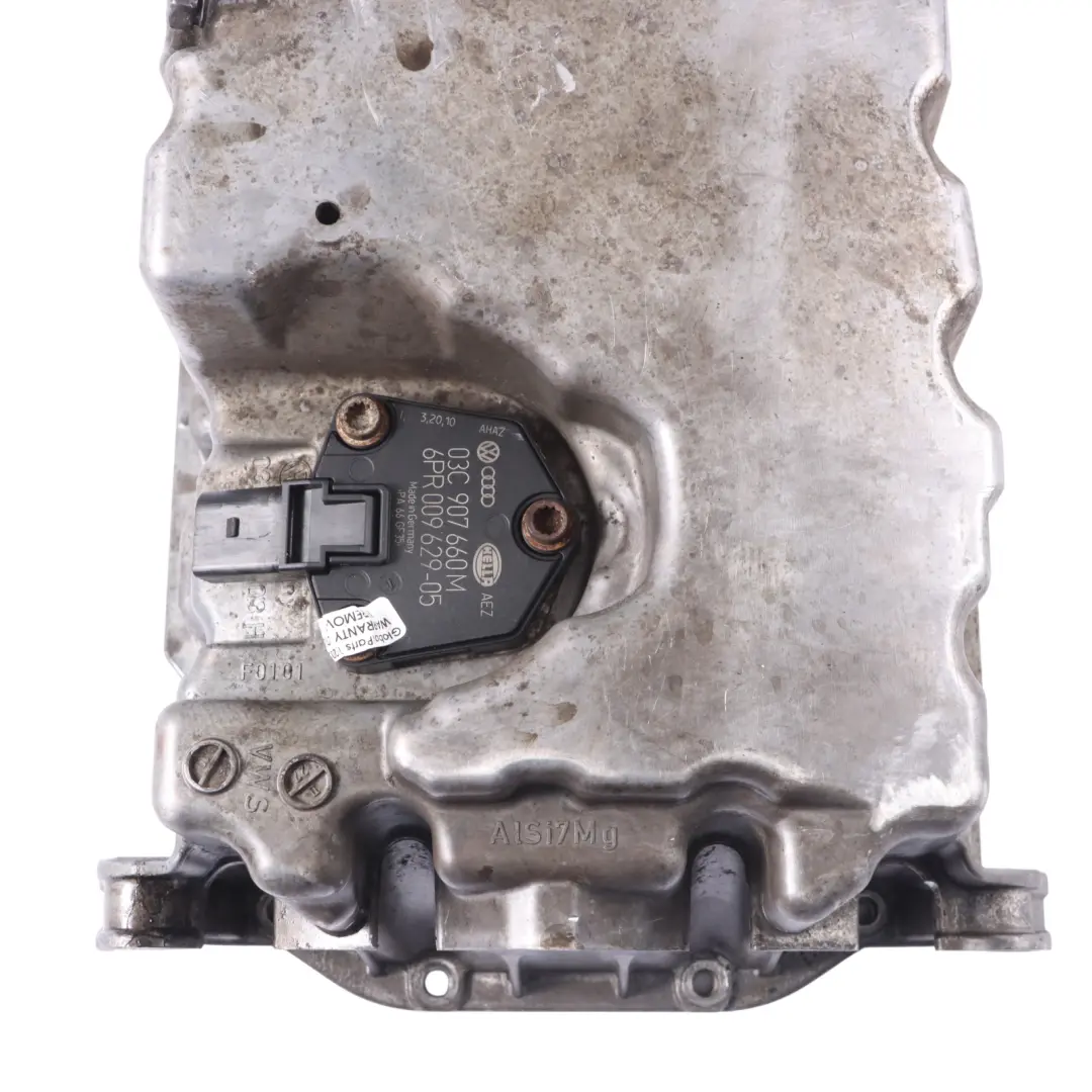 Volkswagen Transporter T5 2.0 TDI Engine Oil Sump Pan With Sensor - SKU 03L103603H - Part number 03L103603H