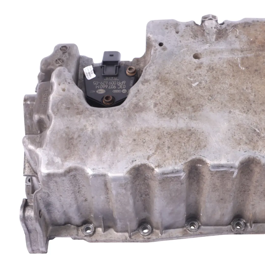 Volkswagen Transporter T5 2.0 TDI Engine Oil Sump Pan With Sensor - SKU 03L103603H - Part number 03L103603H