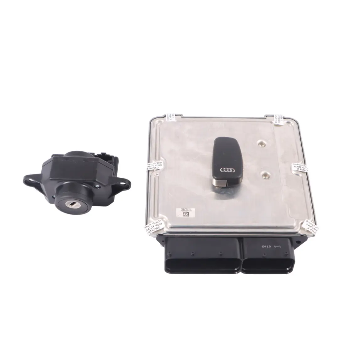 Audi A6 C6 2.0 TDI CAHA 170PS Motor ECU Kit Zünd Schlüssel - SKU 03L906019AG-1 - Teilenummer 03L906019AG