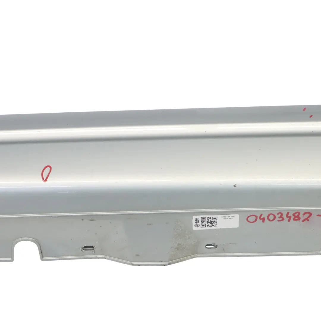 Side Skirt M Sport Door Sill Cover Right O/S Titansilber Silver - 354 to BMW X3 E83 with Part number 0403482 BMW X3 E83 Side Skirt M Sport Door Sill Cover Right O/S Titansilber Silver - 354 - SKU 0403482-TS6 - Part number 0403482