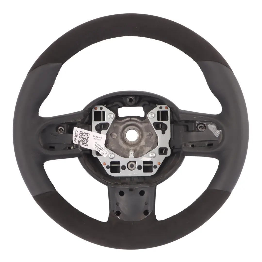  Steering Wheel Mini R55 R56 R57 R58 R60 JCW Sport NEW Black Leather Alcantara - SKU 0416250-1 - Part number 0416250