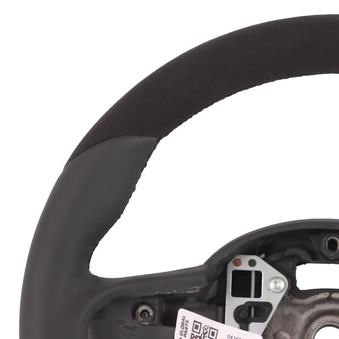 NUOVO Pelle Nera Alcantara per Volante Mini R55 R56 R57 R58 R60 JCW Sport con numero di parte 0416250 Volante Mini R55 R56 R57 R58 R60 JCW Sport NUOVO Pelle Nera Alcantara - SKU 0416250-1 - Numero di parte 0416250