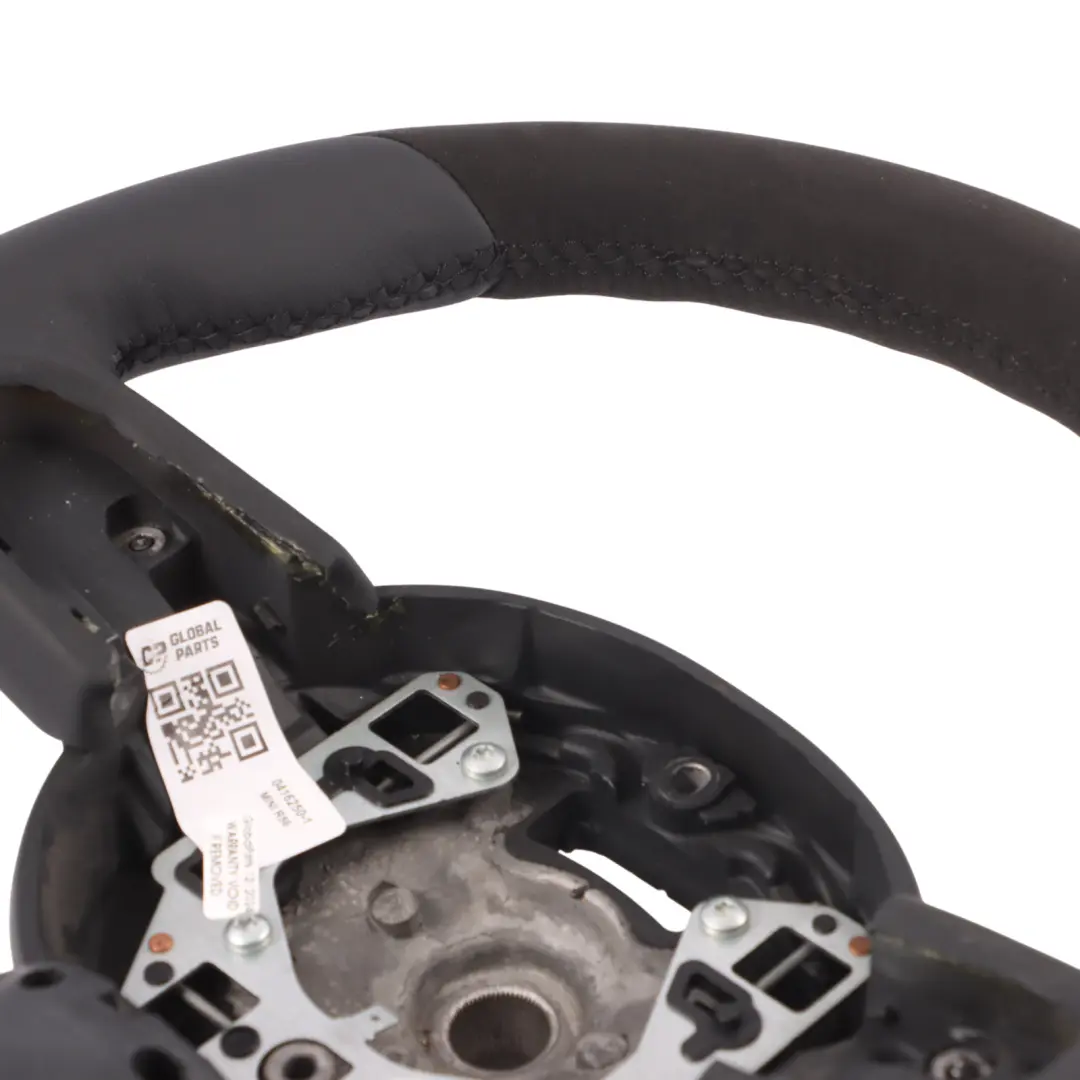 Volante Mini R55 R56 R57 R58 R60 JCW Sport NUOVO Pelle Nera Alcantara - SKU 0416250-1 - Numero di parte 0416250