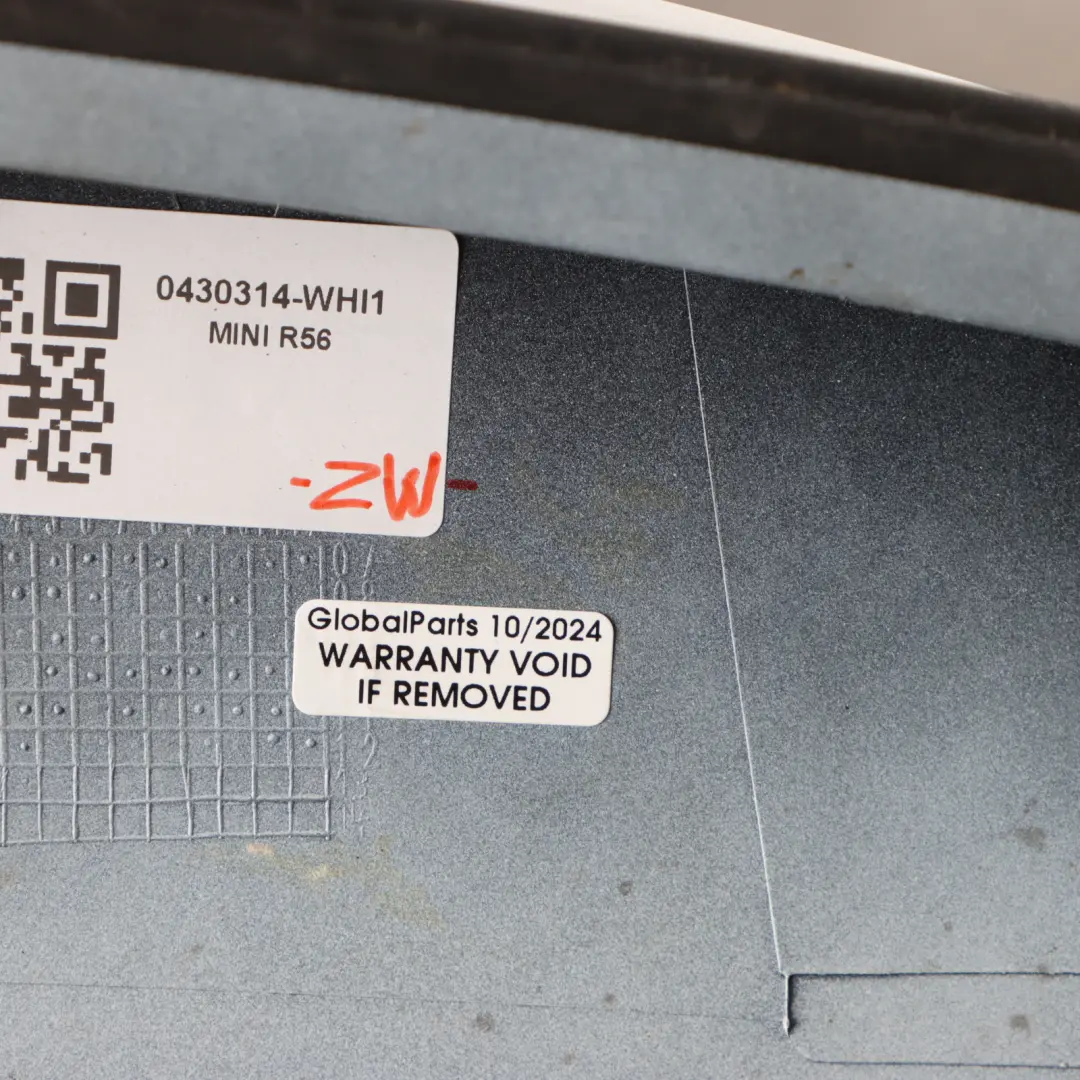 Carrosserie Aileron Arrière Blanc 7148913 pour Mini Cooper One R56 à propos du numéro de pièce 0430314 Mini Cooper One R56 Carrosserie Aileron Arrière Blanc 7148913 - SKU 0430314-WHI1 - Numéro de pièce 0430314