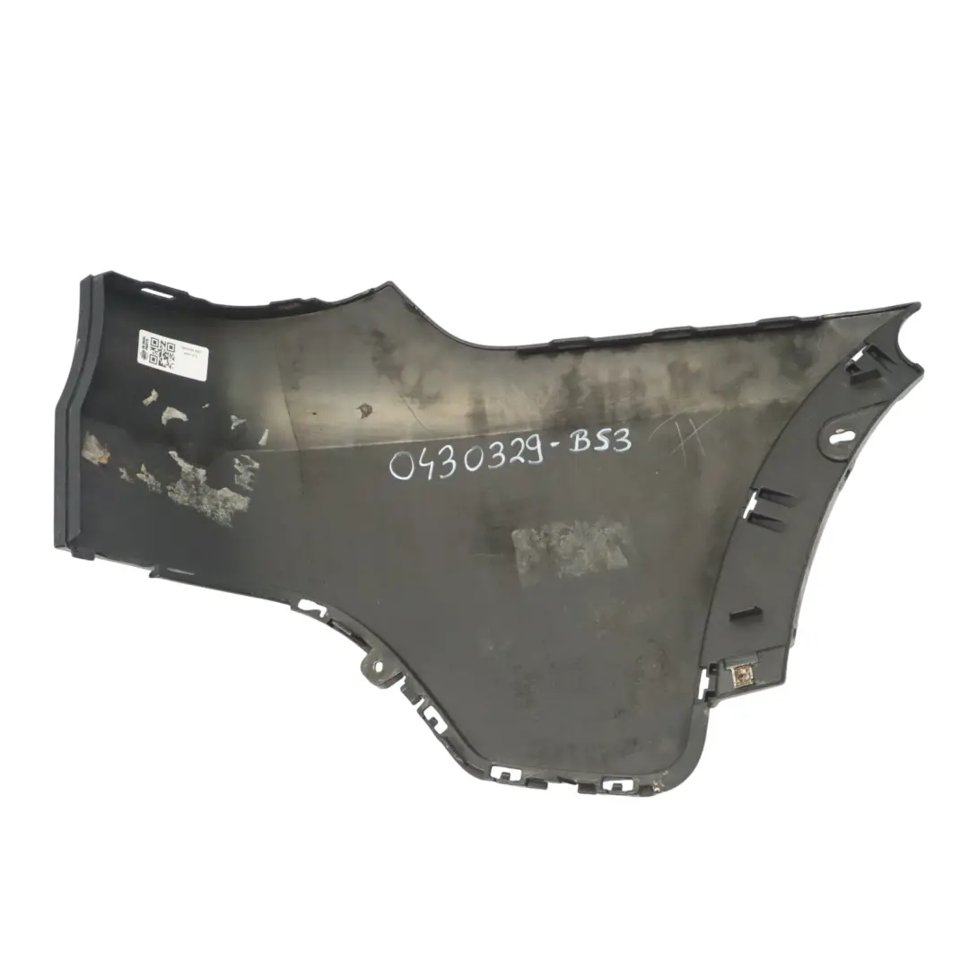 Parachoques Esquina Trasera Izquierda Recubrimiento Lado Negro Zafiro para BMW X5 E70 con número de pieza 0430329 BMW X5 E70 Parachoques Esquina Trasera Izquierda Recubrimiento Lado Negro Zafiro - SKU 0430329-BS3 - Número de pieza 0430329