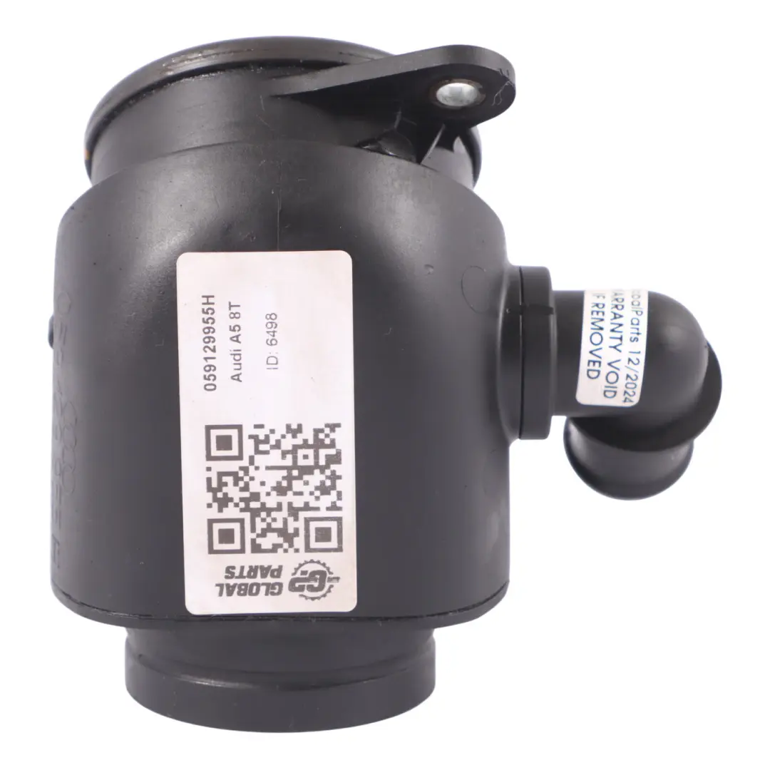 CCWA Air Intake Elbow Pipe Hose Tube Line Damper to Audi A5 8T 3.0 TDI with Part number 059129955H Audi A5 8T 3.0 TDI CCWA Air Intake Elbow Pipe Hose Tube Line Damper - SKU 059129955H - Part number 059129955H