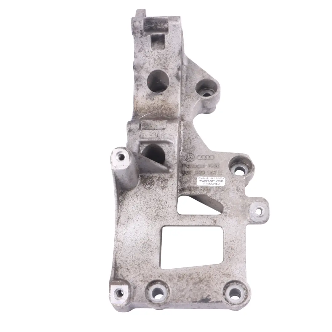 BWA Alternator A/C Bracket Mount to VW Volkswagen Golf 5 2.0 TFSI with Part number 06F903143E VW Volkswagen Golf 5 2.0 TFSI BWA Alternator A/C Bracket Mount - SKU 06F903143E - Part number 06F903143E