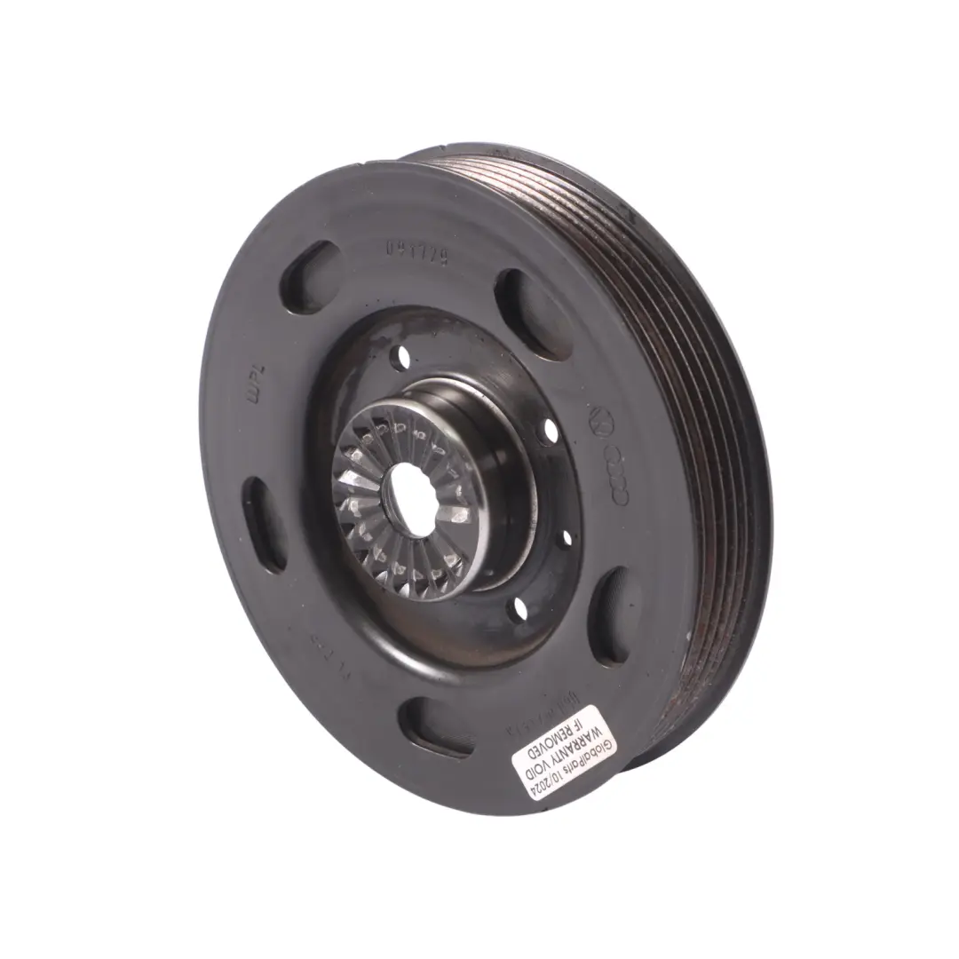 Polea del cigüeñal del motor de gasolina para Audi S3 8V 2.0 TFSI DJHA con número de pieza 06H105243K Audi S3 8V 2.0 TFSI DJHA Polea del cigüeñal del motor de gasolina - SKU 06H105243K - Número de pieza 06H105243K