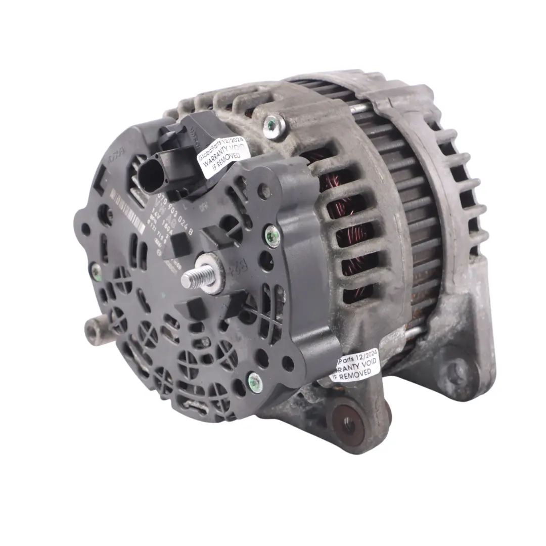 Alternator Generator 14V 180A to Volkswagen Touareg Transporter 2.5 TDI with Part number 070903024B Volkswagen Touareg Transporter 2.5 TDI Alternator Generator 14V 180A - SKU 070903024B - Part number 070903024B