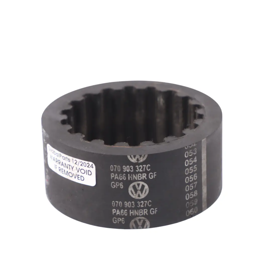 VW Touareg Transporter 2.5TDI Correa manguito acoplamiento alternador - SKU 070903327C - Número de pieza 070903327C