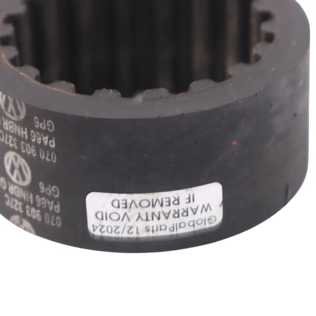 VW Touareg Transporter 2.5 TDI Cinghia accoppiamento alternatore - SKU 070903327C - Numero di parte 070903327C