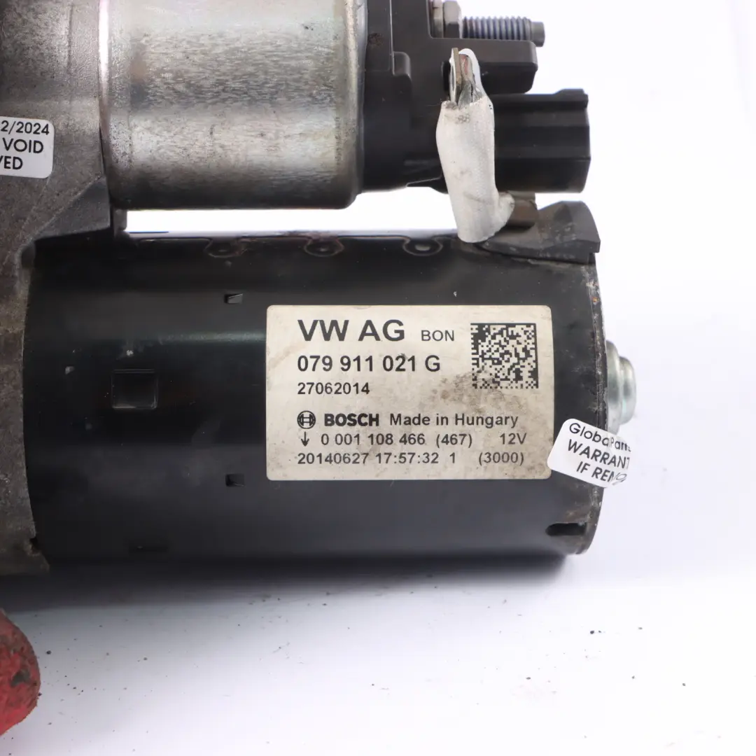 Audi RS4 B8 Starter Motor Petrol Engine Electrical Unit Actuator - SKU 079911021G - Part number 079911021G