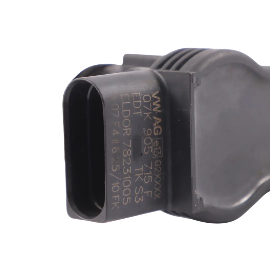 VW Volkswagen Golf 5 2.0 TFSI BWA Bobina de encendido - SKU 07K905715F - Número de pieza 07K905715F
