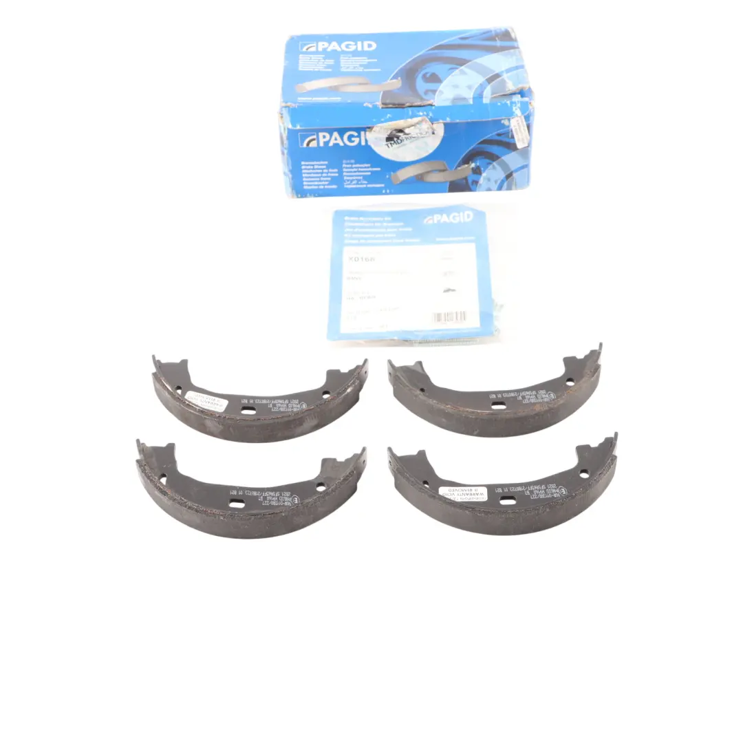 Pagid Rear Axle Brake Shoes Set Kit Left Right N/O/S 101440938 to with Part number 103110078 Pagid Rear Axle Brake Shoes Set Kit Left Right N/O/S 101440938 - SKU 103110078 - Part number 103110078