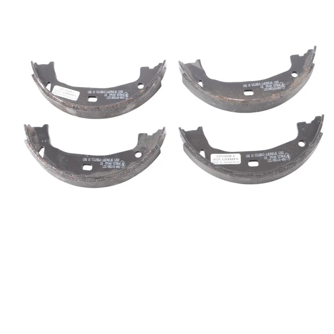 Pagid Rear Axle Brake Shoes Set Kit Left Right N/O/S 101440938 to with Part number 103110078 Pagid Rear Axle Brake Shoes Set Kit Left Right N/O/S 101440938 - SKU 103110078 - Part number 103110078