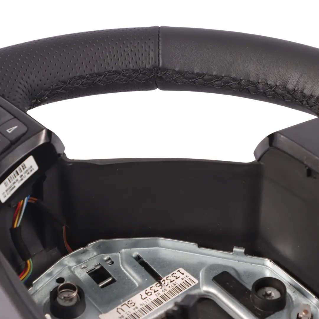 Vauxhall Zafira B NEW Black Leather Steering Wheel Multifunction - SKU 13326397-1 - Part number 13326397