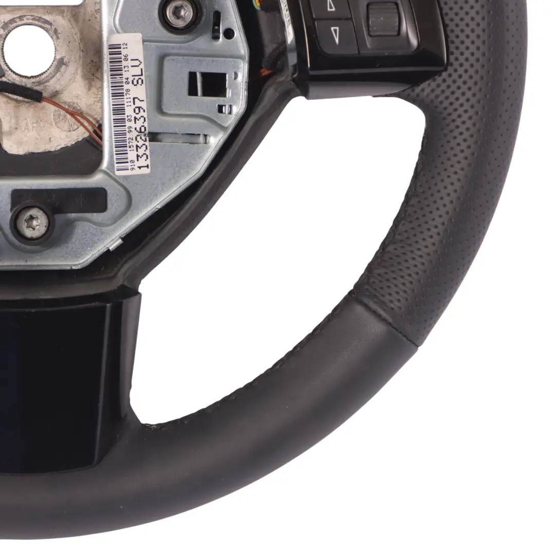 NUOVO Volante in Pelle Nera Multifunzione per Opel Zafira B con numero di parte 13326397 Opel Zafira B NUOVO Volante in Pelle Nera Multifunzione - SKU 13326397-1 - Numero di parte 13326397