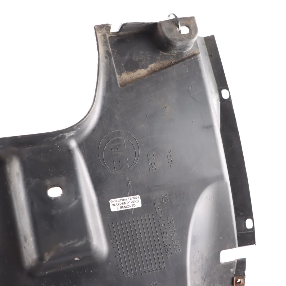 Citroen Relay Front Wheel Arch Liner Housing Inner Fender Left N/S to with Part number 1383795080 Citroen Relay Front Wheel Arch Liner Housing Inner Fender Left N/S - SKU 1383795080 - Part number 1383795080