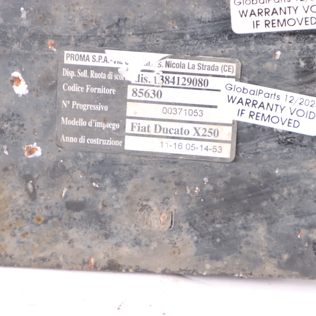 Citroen Relay Fiat Ducato Spare Wheel Carrier Hanger Mechanism to with Part number 1384129080 Citroen Relay Fiat Ducato Spare Wheel Carrier Hanger Mechanism - SKU 1384129080 - Part number 1384129080