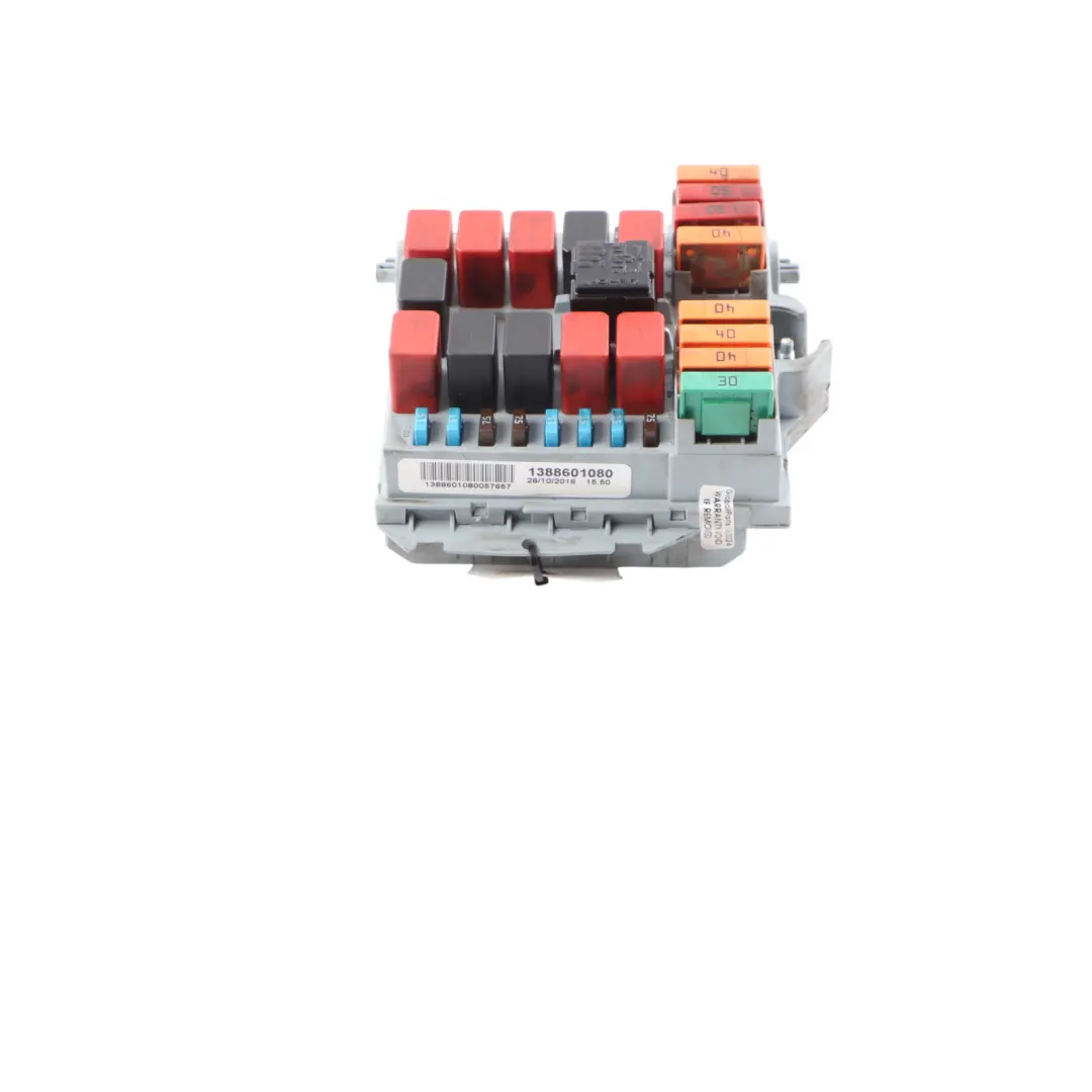 Fuse Box Citroen Relay Peugeot Boxer Fiat Ducato Engine Bay Relay Box to with Part number 1388601080 Fuse Box Citroen Relay Peugeot Boxer Fiat Ducato Engine Bay Relay Box - SKU 1388601080 - Part number 1388601080