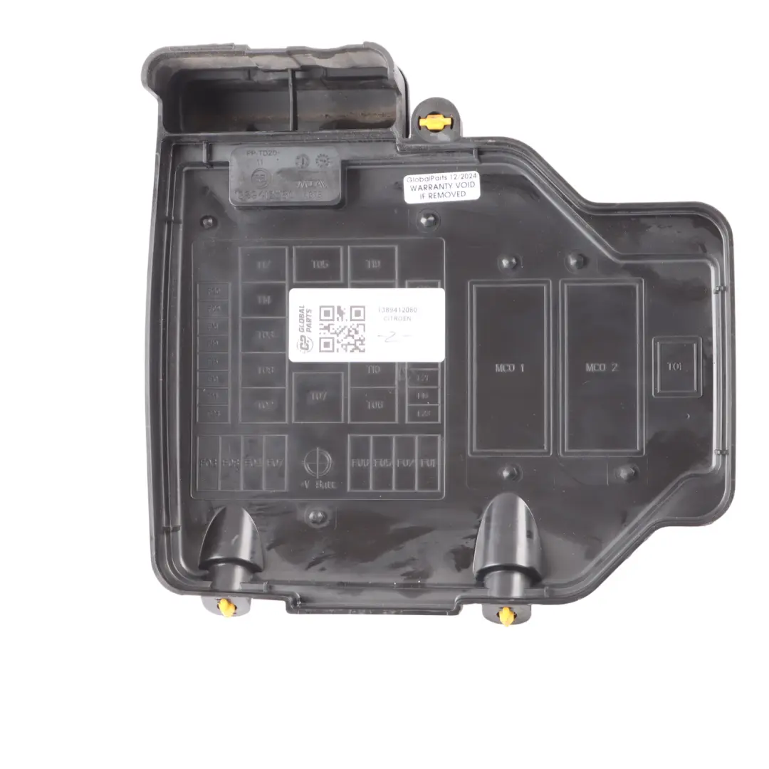 Citroen Relay Peugeot Boxer Fuse Box Relay Cover Lid Unit Trim to with Part number 1389412080 Citroen Relay Peugeot Boxer Fuse Box Relay Cover Lid Unit Trim - SKU 1389412080 - Part number 1389412080