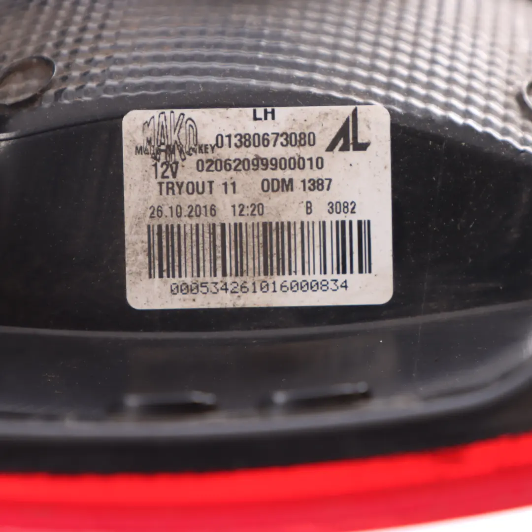  Citroen Relay Peugeot Boxer Fiat Ducato Rear Lamp Left N/S Taillight - SKU 1612401580 - Part number 1612401580