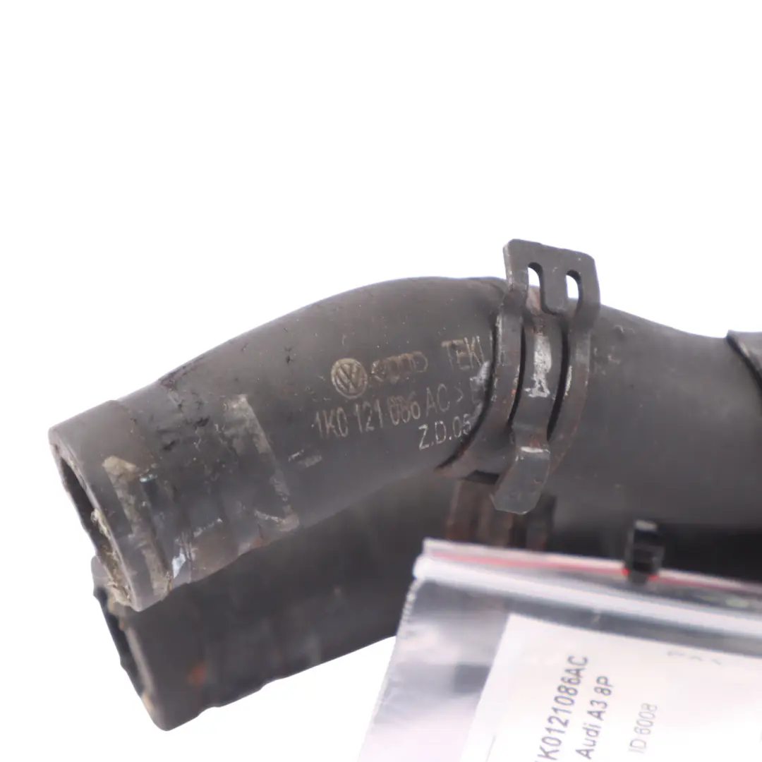Coolant Hose Audi A3 8P VW Golf 5 Seat Leon 2 Diesel 2.0 Tdi BMN to with Part number 1K0121086AC Coolant Hose Audi A3 8P VW Golf 5 Seat Leon 2 Diesel 2.0 Tdi BMN - SKU 1K0121086AC - Part number 1K0121086AC