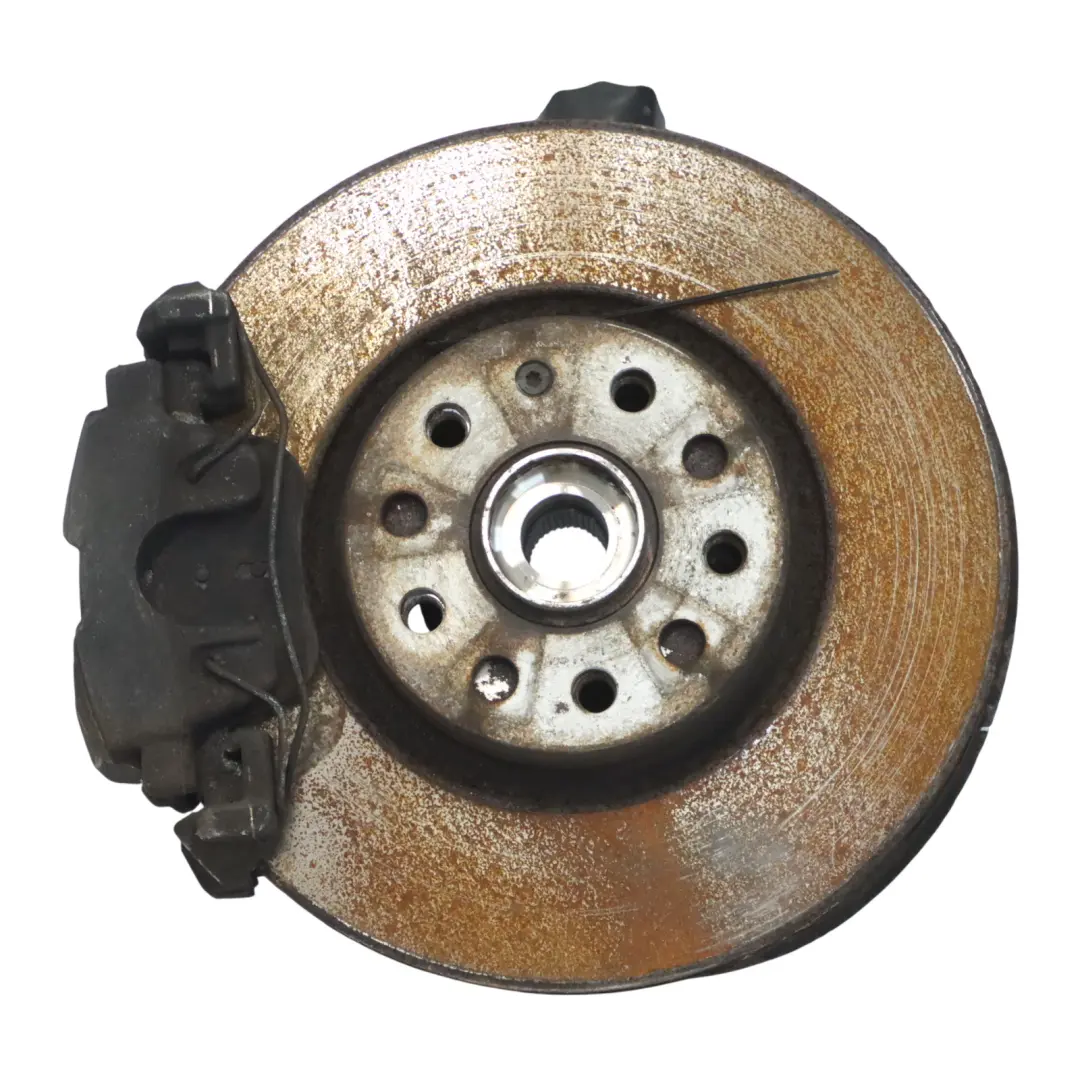 Audi Q3 8U 2.0 Noga Zawieszenia Lewa Przednia Amortyzator Zwrotnica Zacisk - SKU 5N0413031AF-1 - Numer Części 5N0413031AF