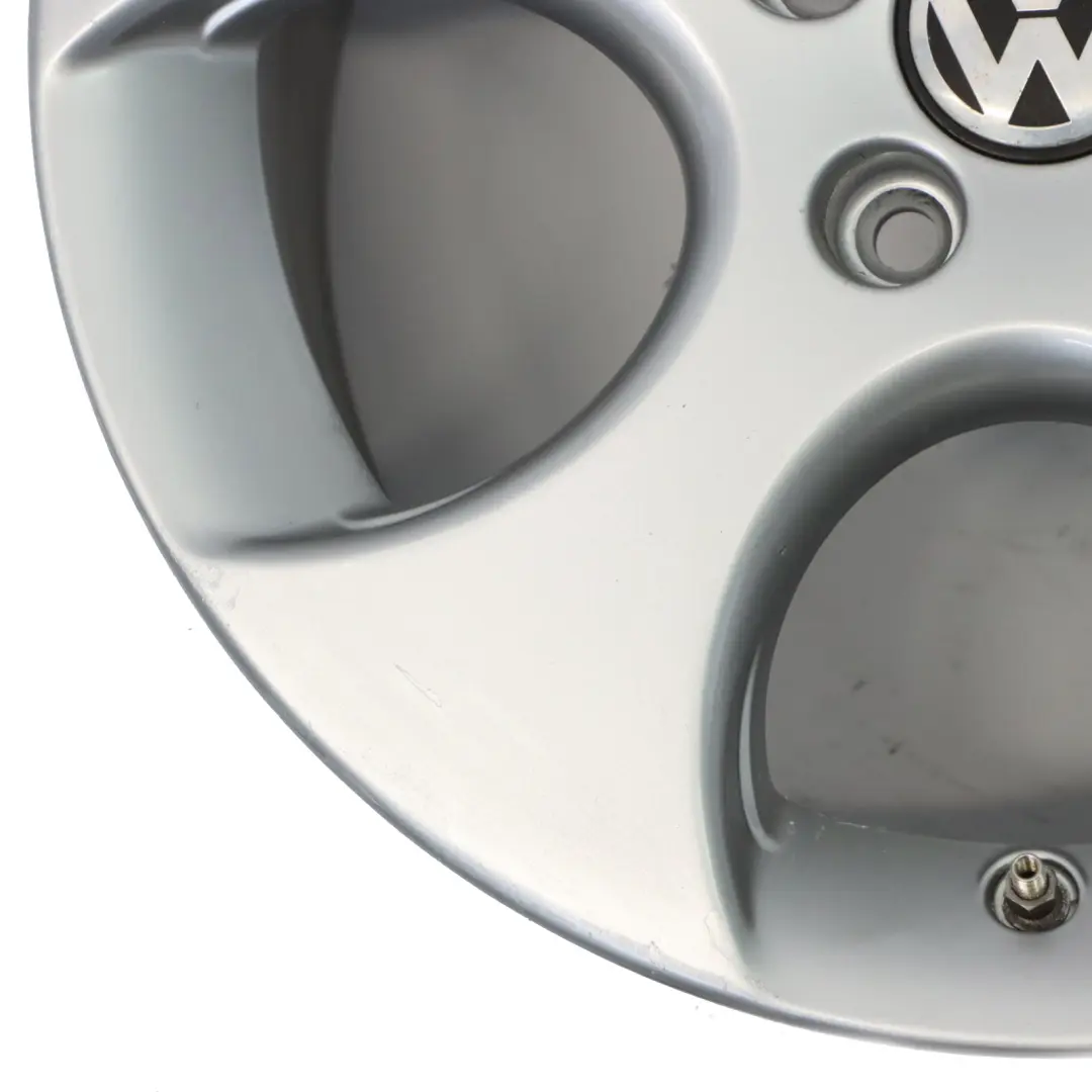 VW Volkswagen Golf Mk5 GTI Silberne Leichtmetallfelge 17" ET:51 7.5J - SKU 1K0601025AC-1 - Teilenummer 1K0601025AC