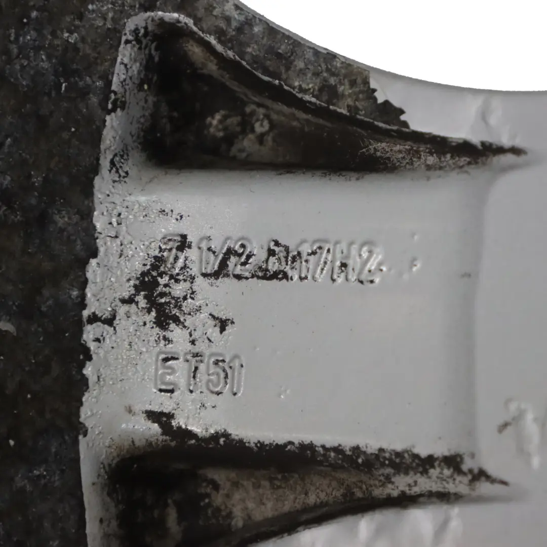 Mk5 GTI Argento Cerchio in lega 17" ET:51 7.5J per VW Volkswagen Golf con numero di parte 1K0601025AC VW Volkswagen Golf Mk5 GTI Argento Cerchio in lega 17" ET:51 7.5J - SKU 1K0601025AC-2 - Numero di parte 1K0601025AC