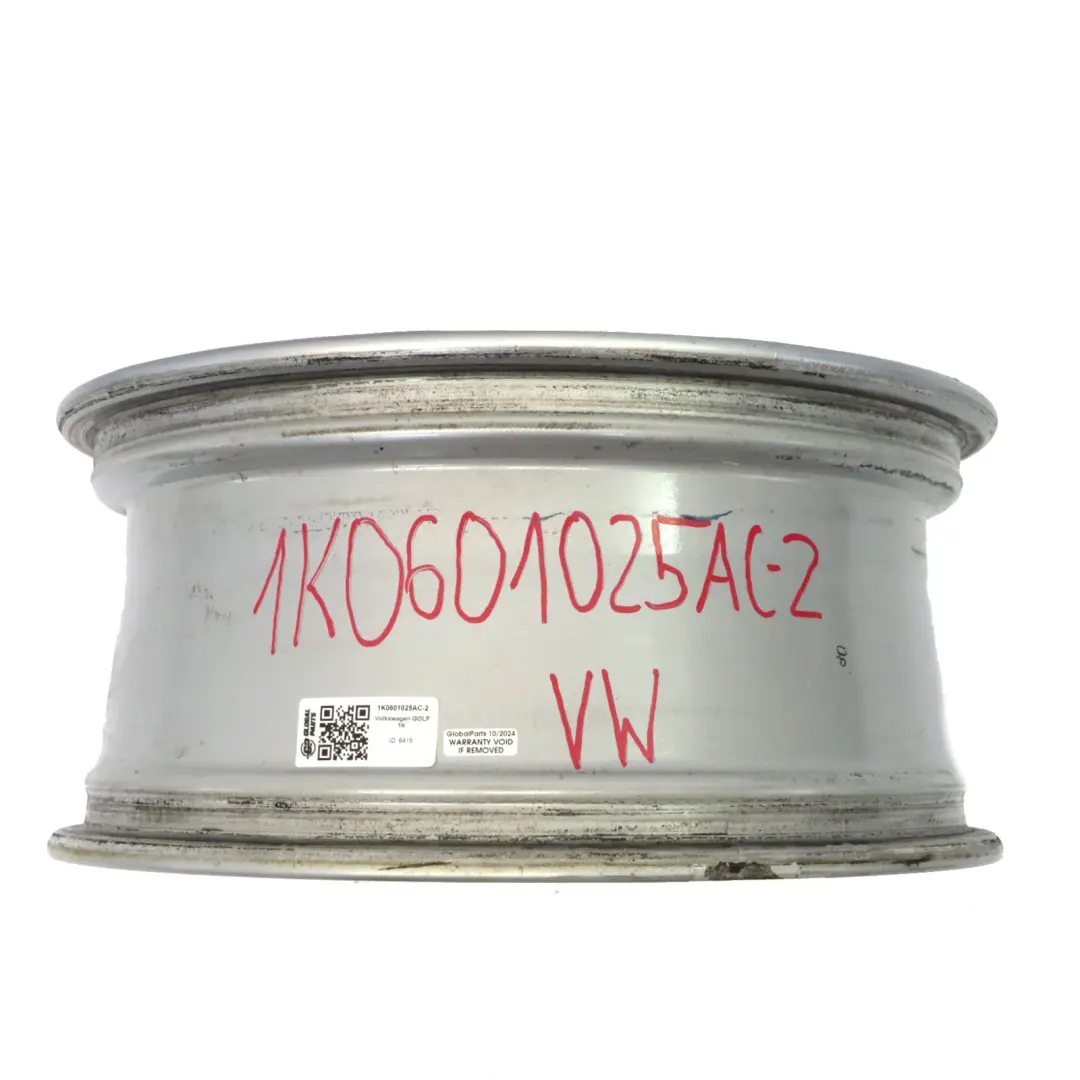 VW Volkswagen Golf Mk5 GTI Silver Wheel Alloy Rim 17" ET:51 7.5J - SKU 1K0601025AC-2 - Part number 1K0601025AC