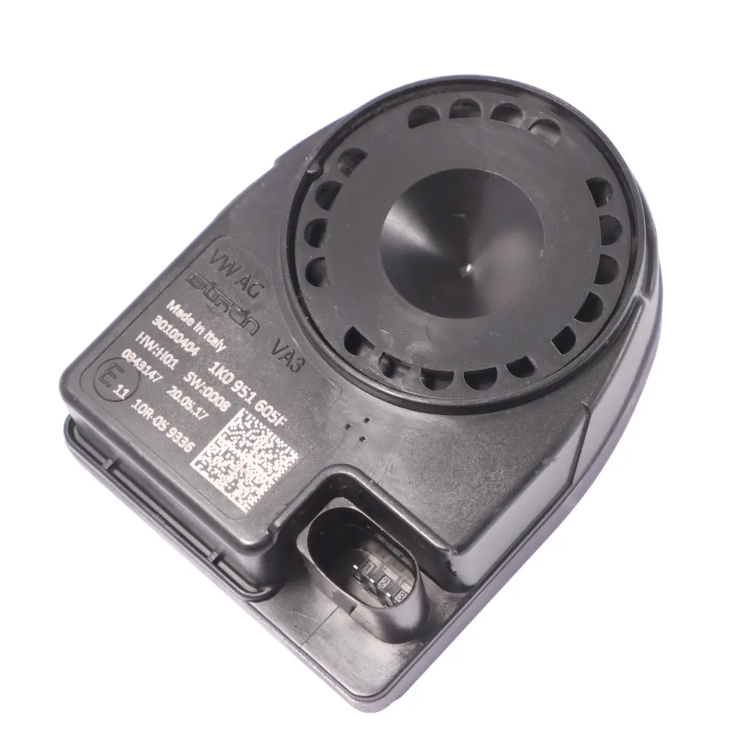  Alarme Sirène Audi Q3 8U A1 FL VW Golf Touran Sirène Antivol - SKU 1K0951605F - Numéro de pièce 1K0951605F